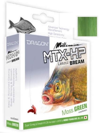 Żyłka Dragon Millennium Mtx-hp Leszcz 0,221mm/300m