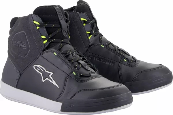 Topánky Alpinestars Chrome Wp black/yelow 8 40,5
