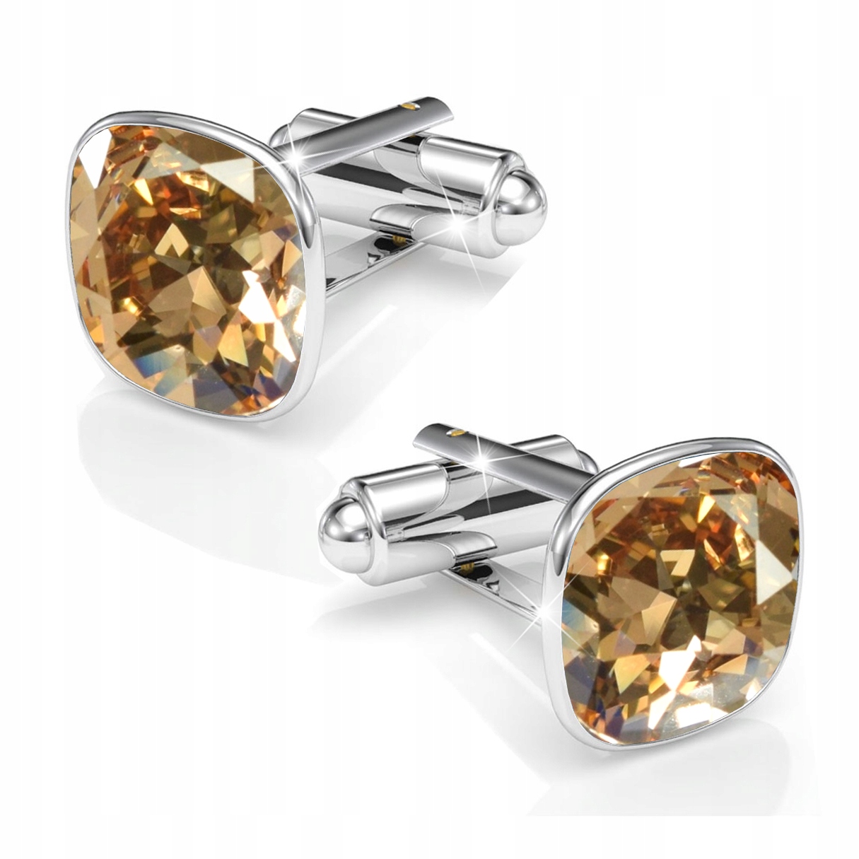 Manžetové knoflíčky Košile Stříbrné Stříbro 925 Dárek Pánské Dámské