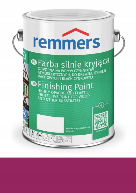 Remmers Farba do drewna domki meble Fuksja 0,75L