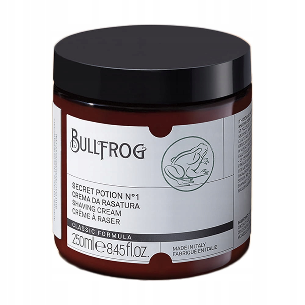 Bullfrog italský krém na holení Secret Potion no 1