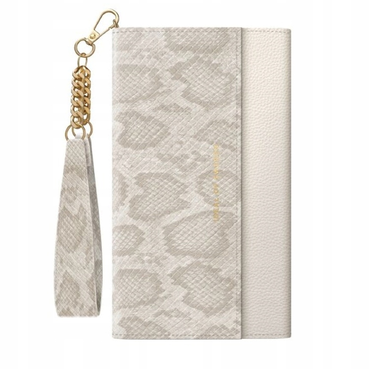 Etui kremowe iPhone 11 Pro/XR Pearl Python iDeal Of Sweden kopertówka
