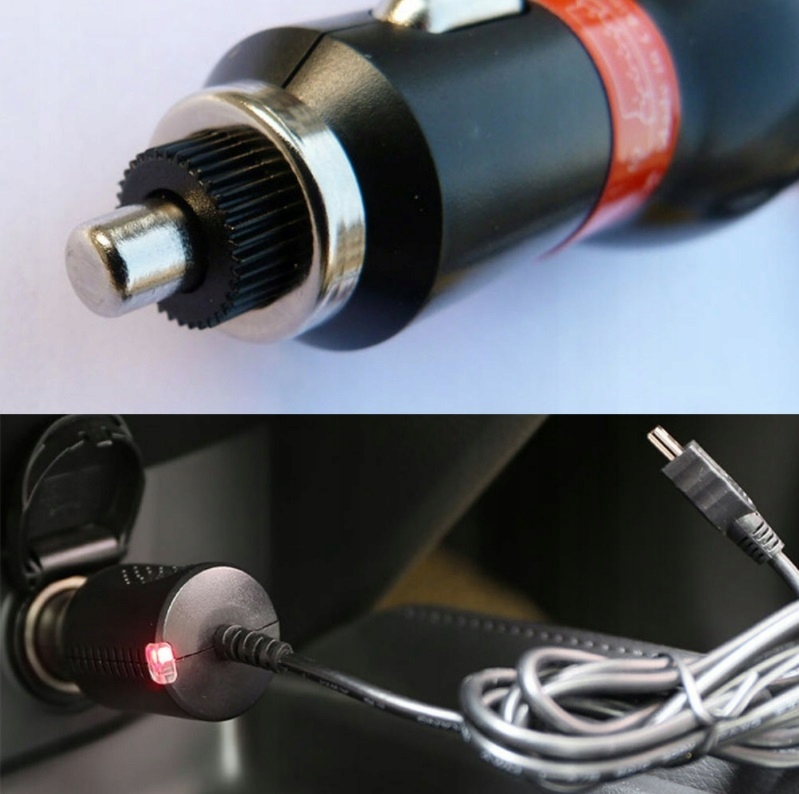 ŁADOWARKA SAMOCHODOWA DO KAMERY SAMOCHODOWEJ NAWIGACJI MINI USB 12-24V Marka Kopier