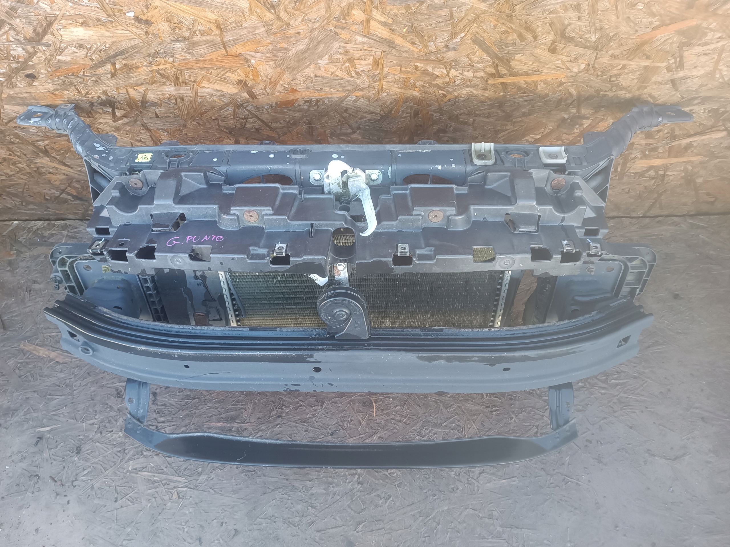support panel for radiators sider FIAT GRANDE PUNTO