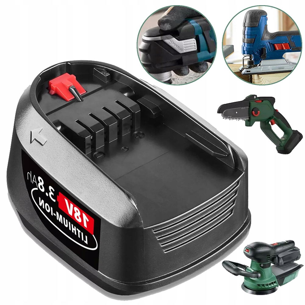 Lithium-iontová Baterie Pro Bosch 18V 3800MAH Akumulátor Náhradní Baterie Pro Nářadí