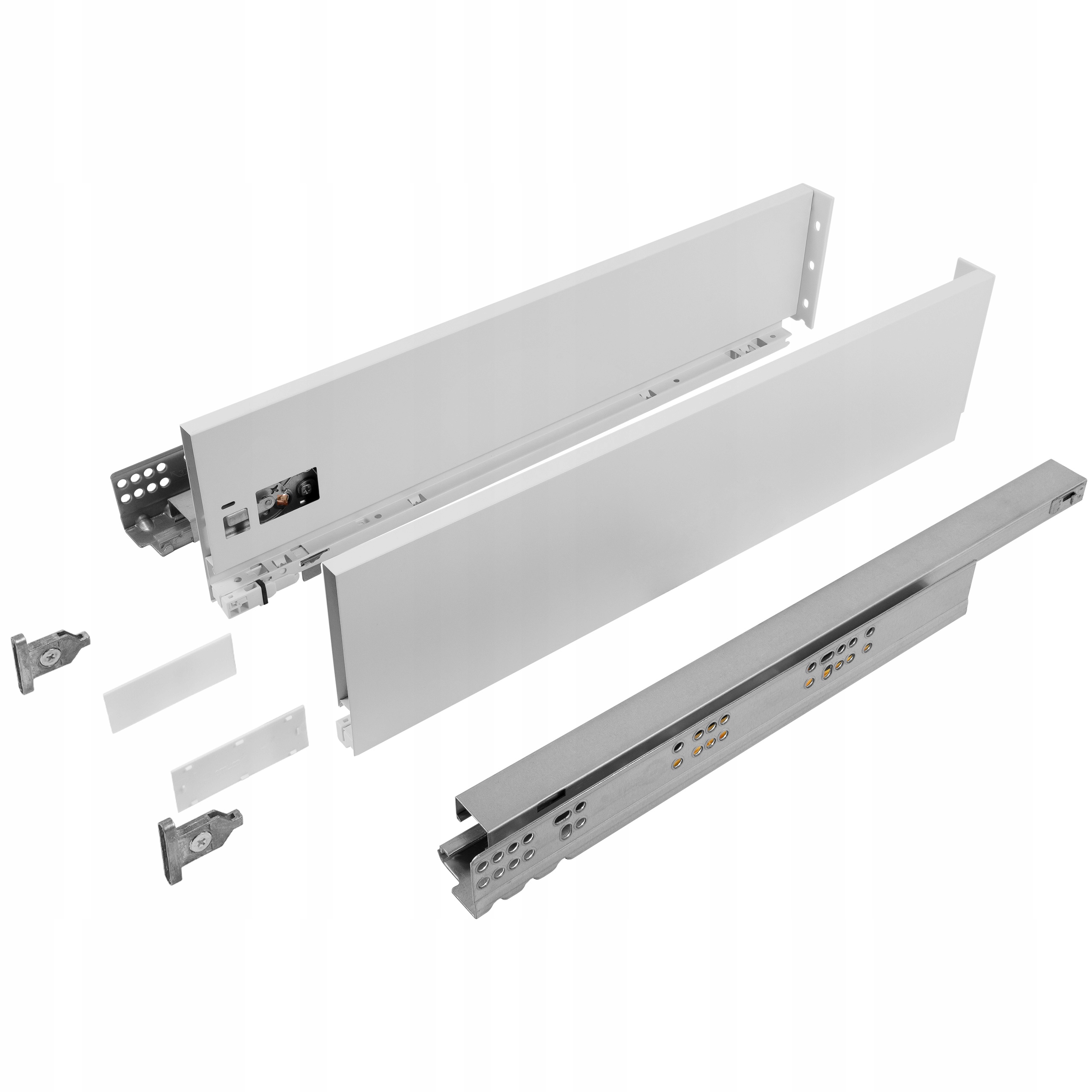 

Szuflada Vertex L-400mm Średnia Push Emuca biały