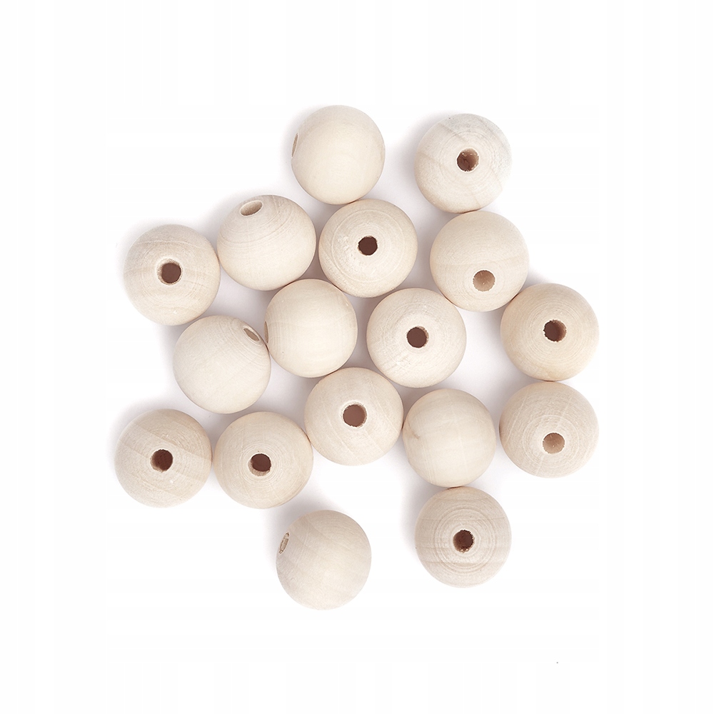 

Drewniane koraliki kulki 20mm 40g. GRKO-104 Dalpri