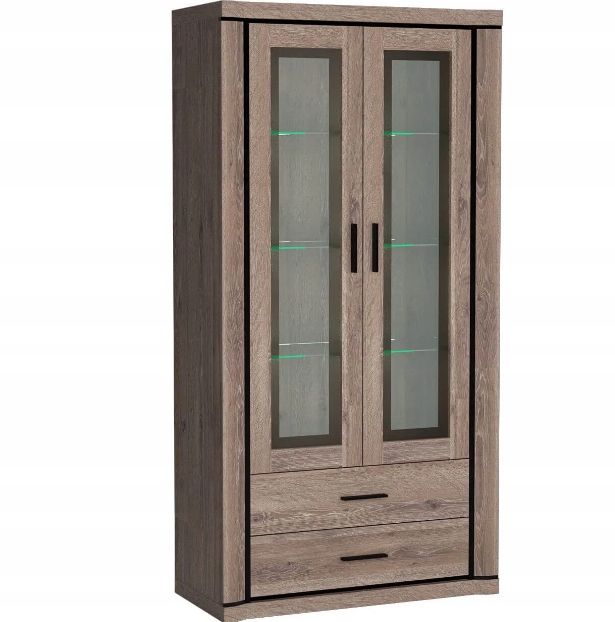 WITRYNA szeroka dąb truflowy DALLAS D-17 + LED