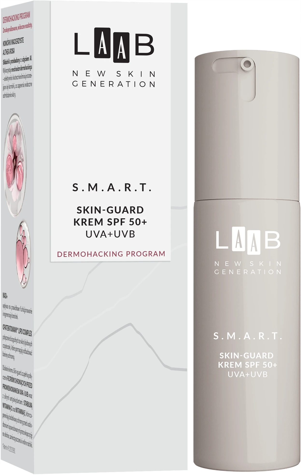 Krem ochrona Uv do twarzy Aa S.m.a.r.t. 50 Spf na dzień 50 ml