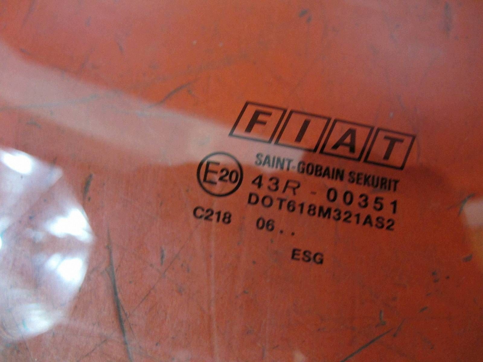 FIAT PANDA II 2 window door right front front 2006 ROK