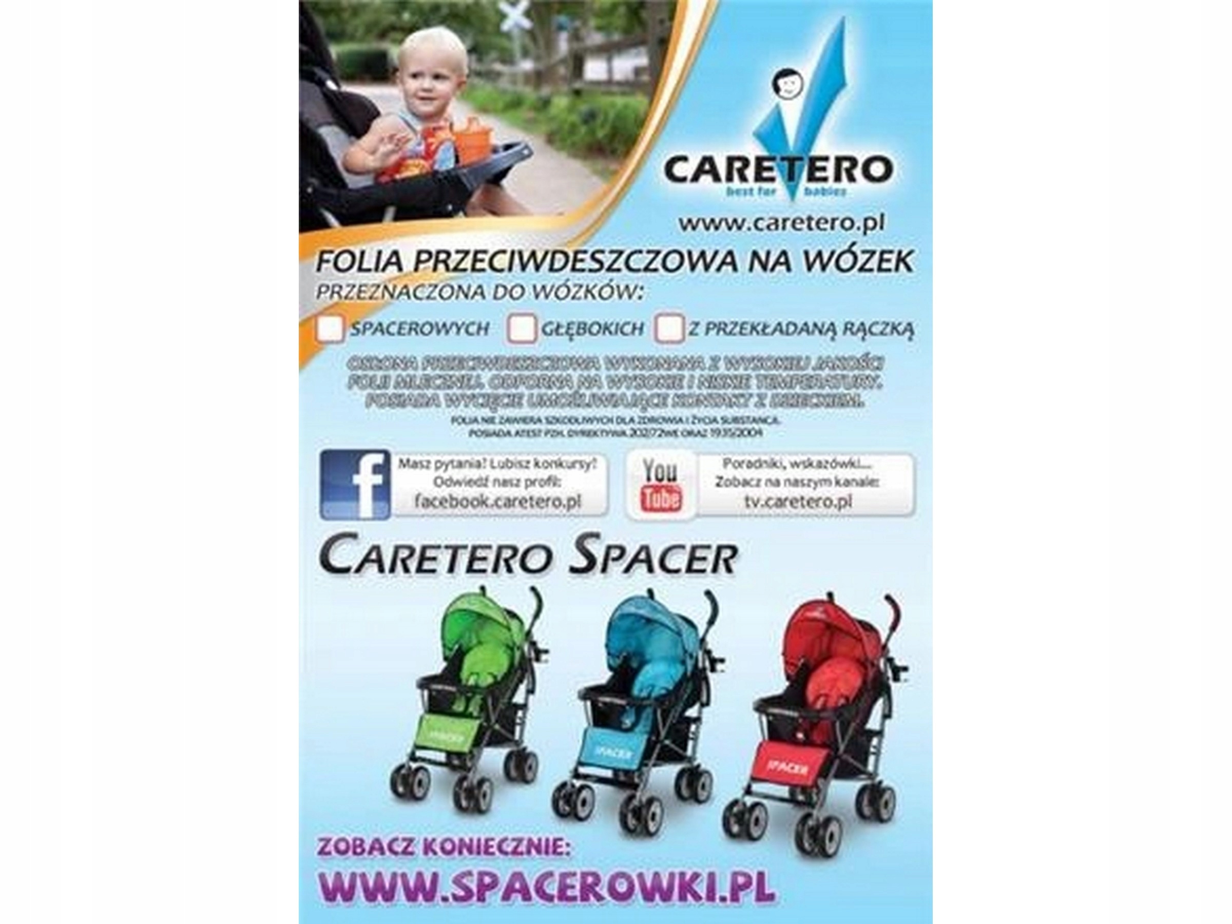 

Folia Przeciwdeszczowa Na Wózek Spacerowy, Sonic