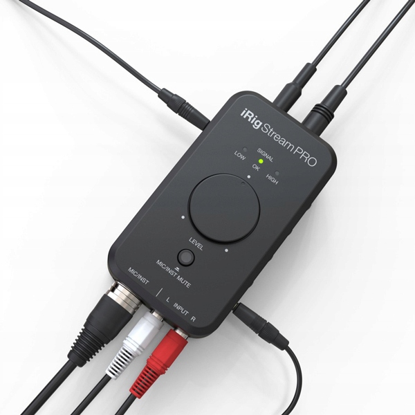 IK Multimedia iRig Stream Pro - Interfejs audio iPhone iPad iPod touch Mac EAN (GTIN) 8025813871038