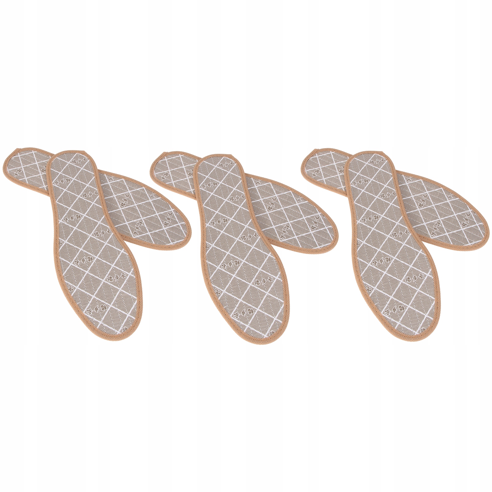 WKŁADKI DO BUTÓW ODDYCHAJĄCE WKŁADKI DO STÓP PODKŁADKI 3 PARY Marka bez marki