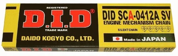 SCA0412SV-104R - ЛАНЦЮГ ГРМ DID HONDA XL250 S 84-87