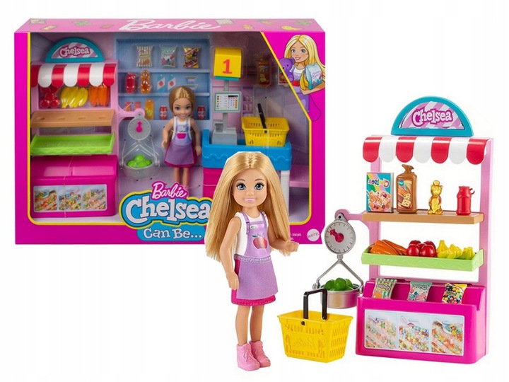 

Mattel Lalka Barbie Chelsea Sklepik Sklep