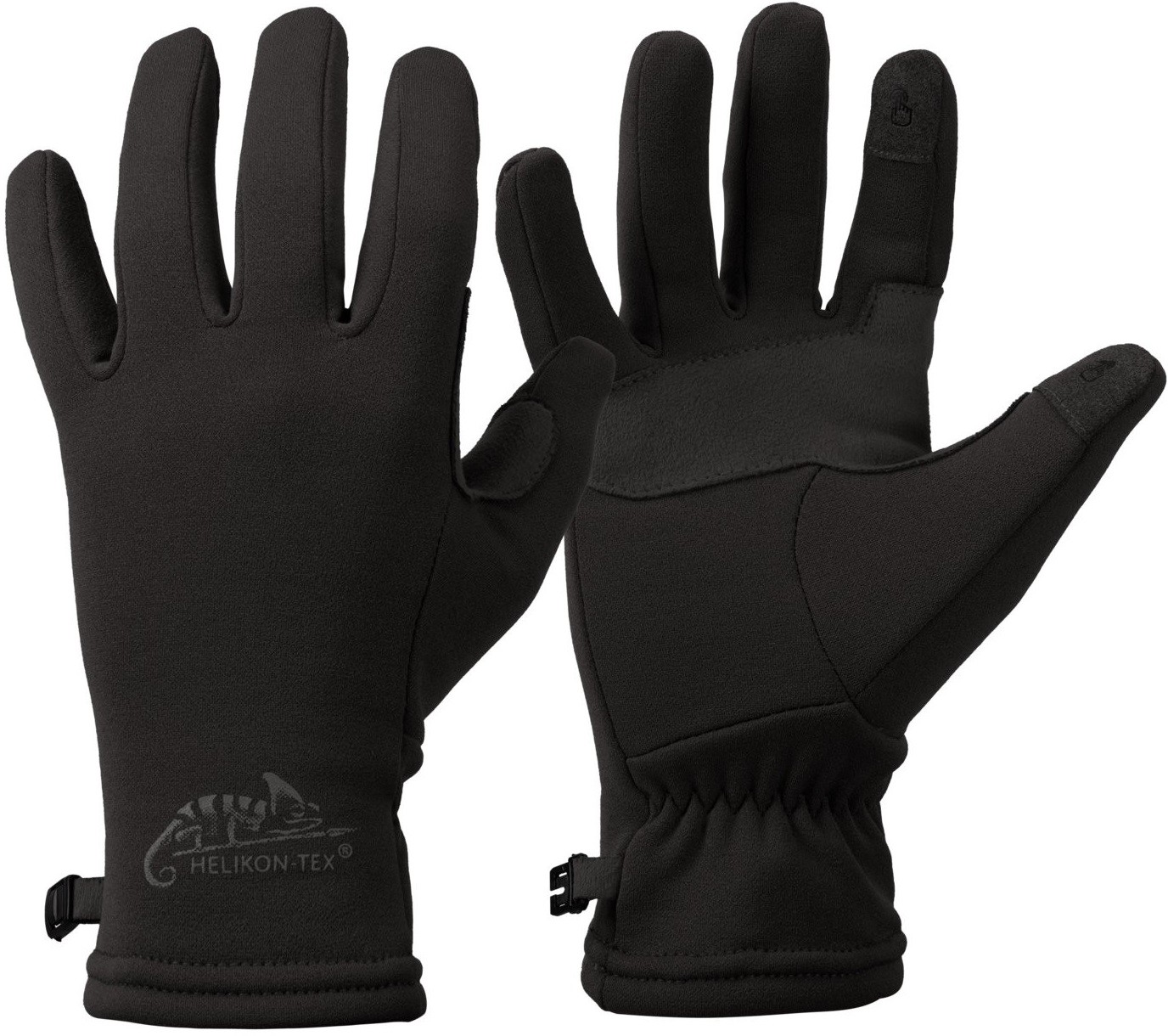 Rękawice Helikon Tracker Outback zimowe Czarne rękawiczki turystyczne S