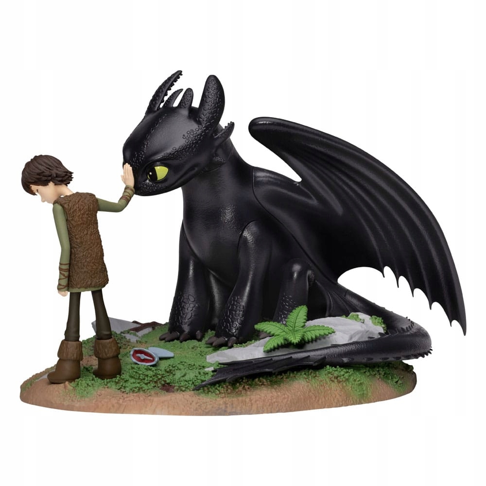 Dragons D-Stage Diorama Toothless & Hiccup 15 cm Jak vycvičit draka