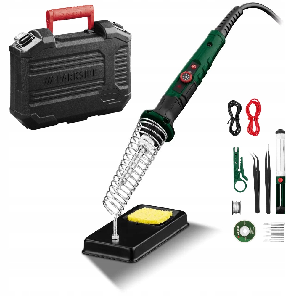 Lutownica Precyzyjna Parkside Plk A1 60 W 6X Grot Walizka