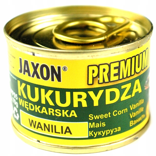 Kukurydza Wędkarska jaxon 70g aromat: Wanilia