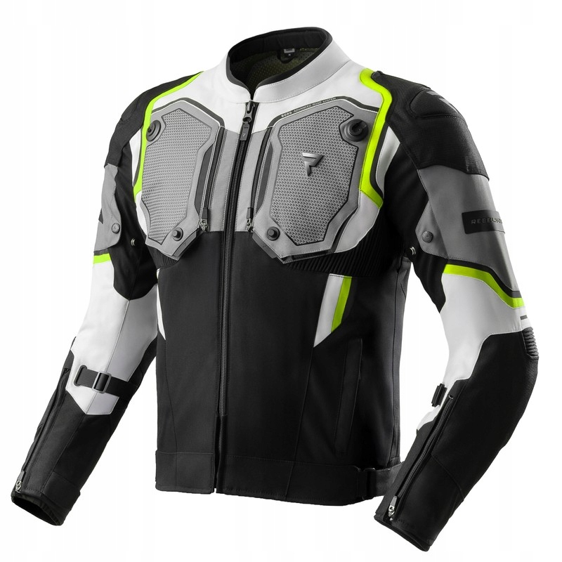 Bunda Rebelhorn Borg 2 Black/Grey/Fluo Yellow veľ.L