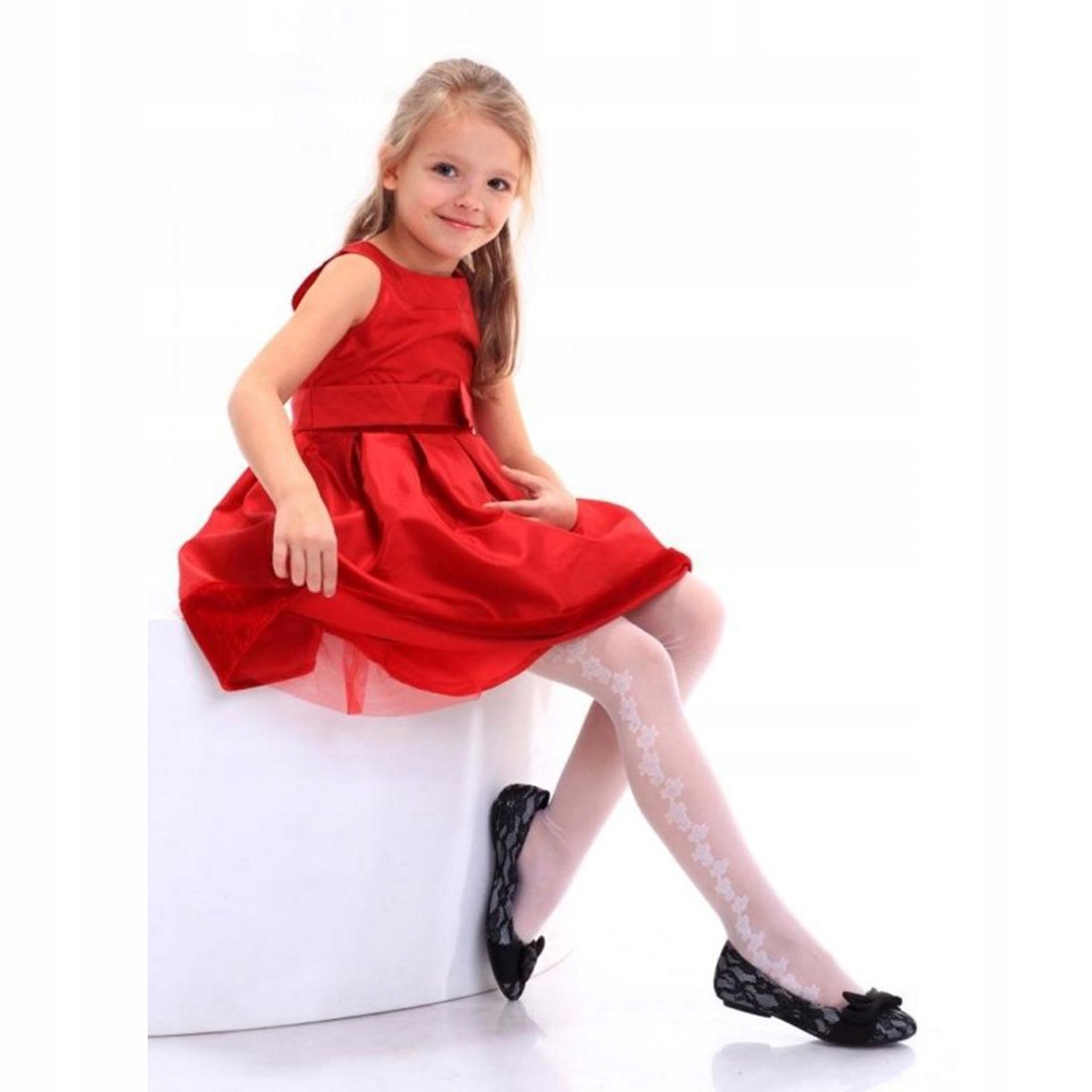 

Knittex białe rajstopy komunijne girl 20 134/140