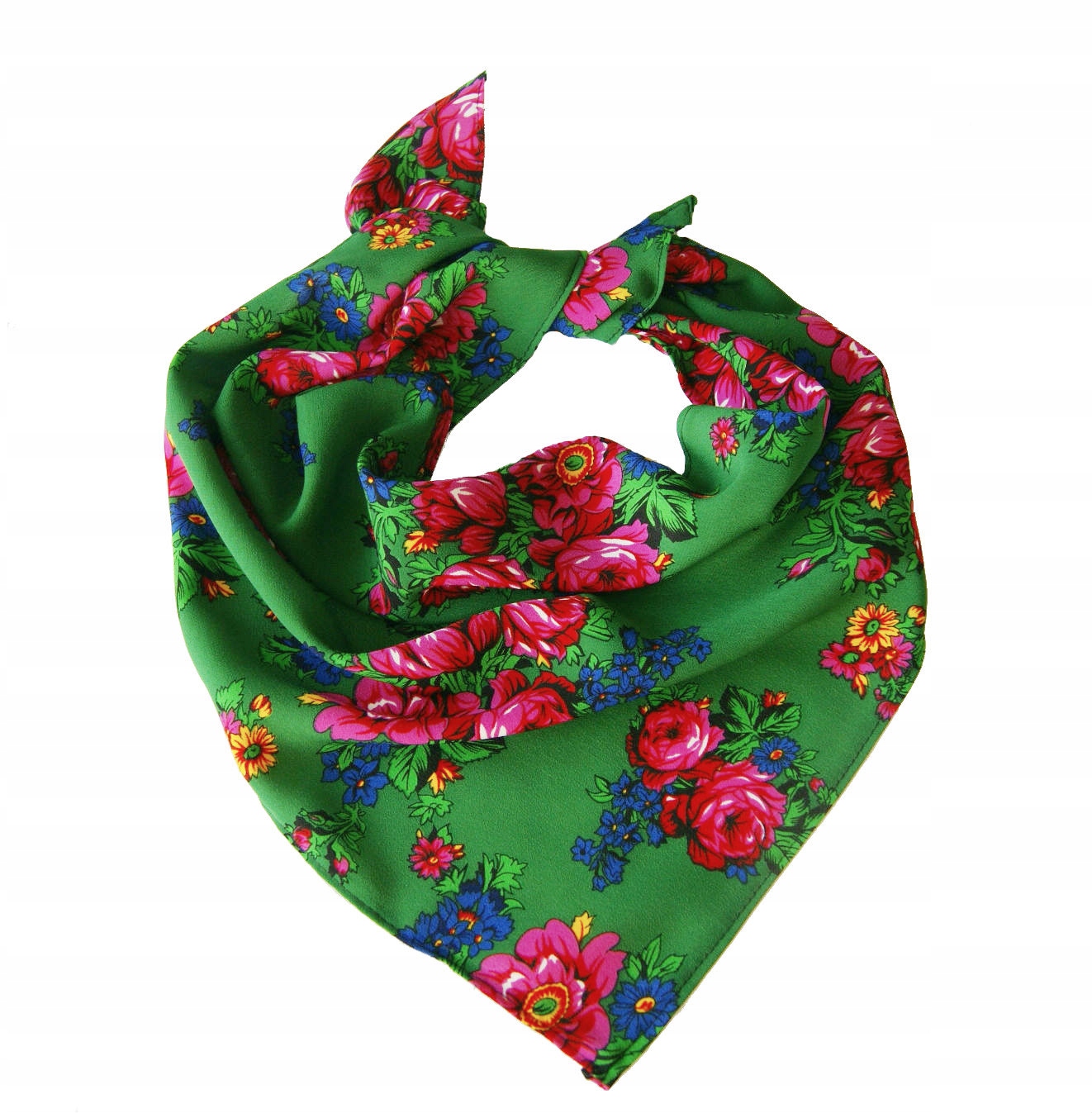 

Chusta trójkątna, ludowa, góralska, folk, bandamka