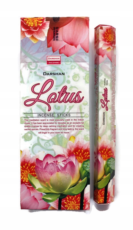 

Kadzidełka Darshan Lotus 20sztuk