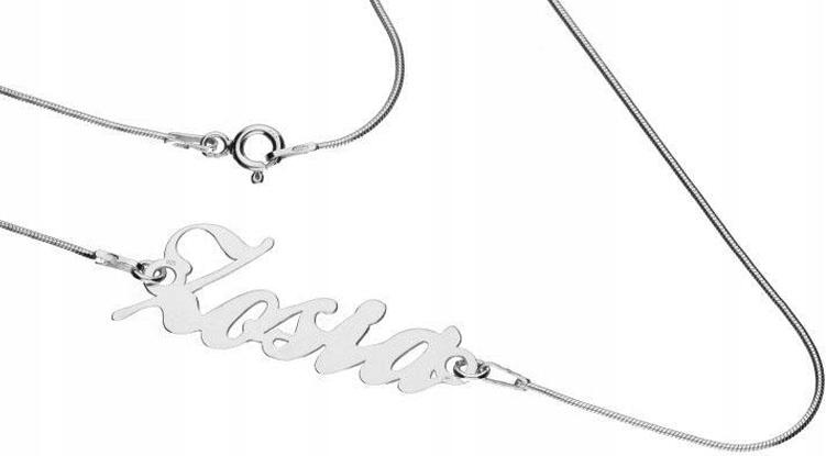 Stříbrný dámský náhrdelník 925 se jménem Zosia, 3,63 g, elegantní a módní vzor