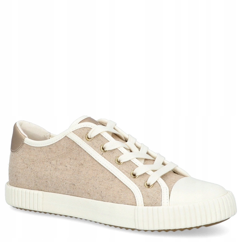 Dámské šněrovací tenisky Geox D.blomiee B-shi. Tex D556HB Béžové 36