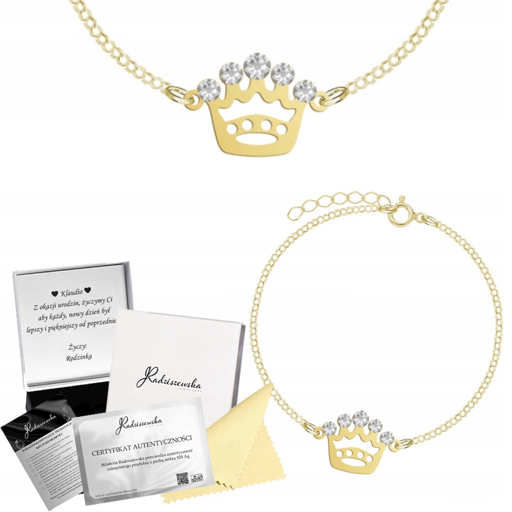 Zlatá Koruna , Krystaly Stříbro 925, Dárek, Dárek Bonus