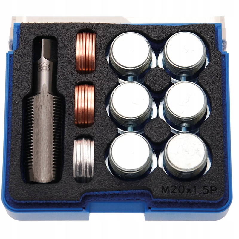 Sada pro opravu závitů olejové výpusti M20 x 1,5 mm, Bgs 159