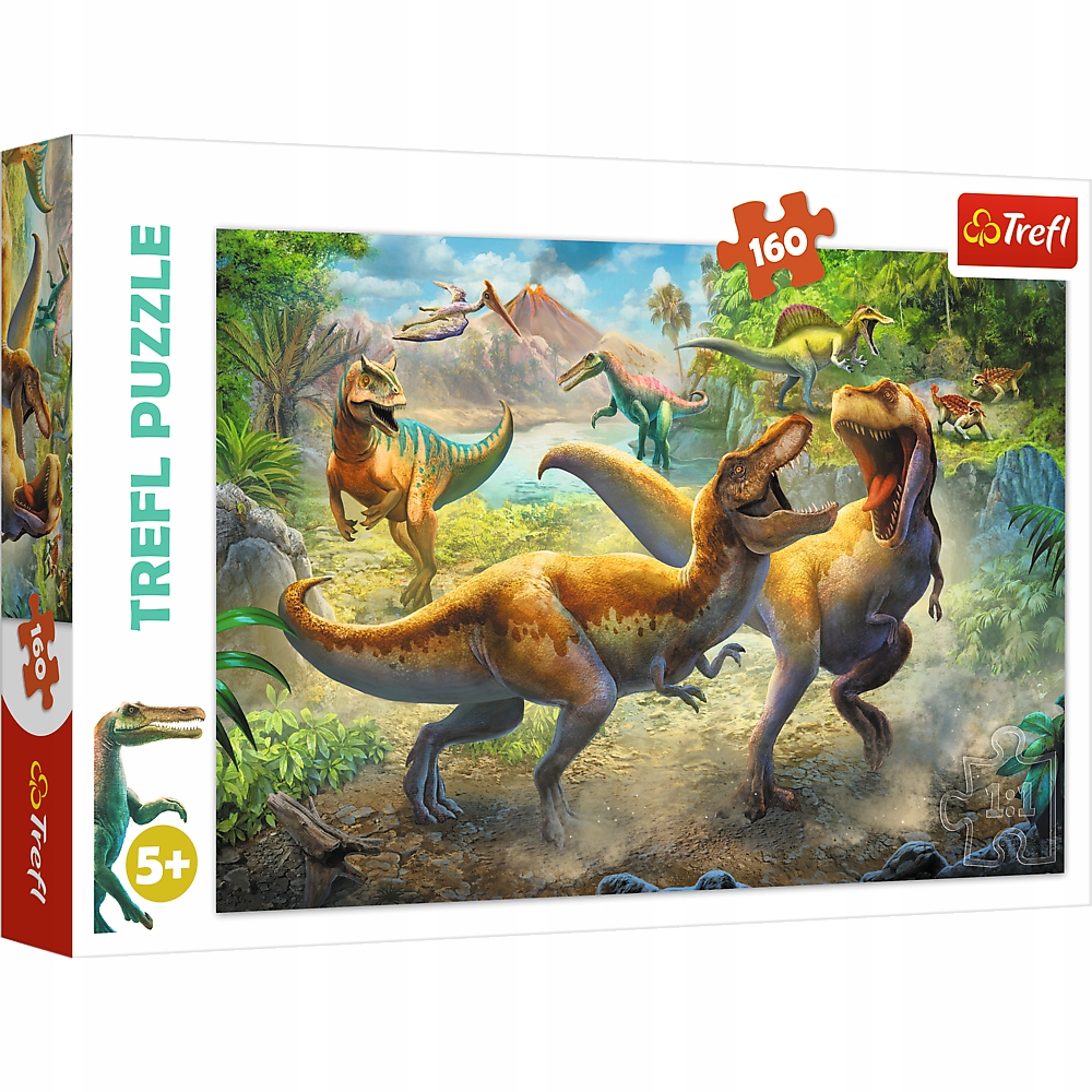 

Trefl Puzzle Walczące Tyranozaury Dinozaur 160 El.