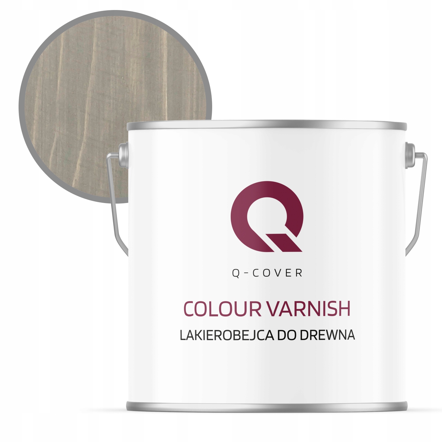 Rychleschnoucí lakovací nátěr na dřevo 5L Šedý Tmavý Uv polomat