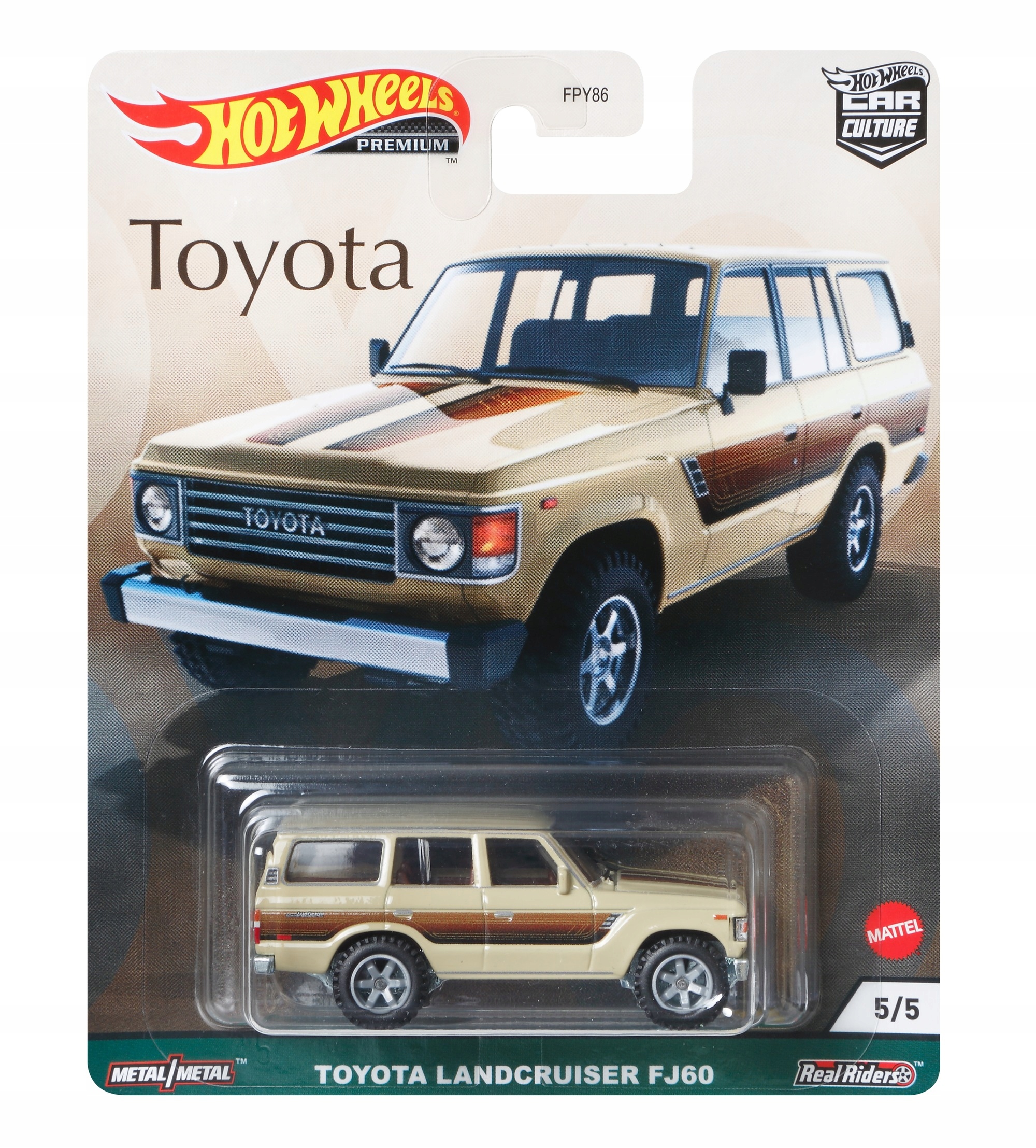 

Hot Wheels Premium Car Culture Toyota Landcruiser
