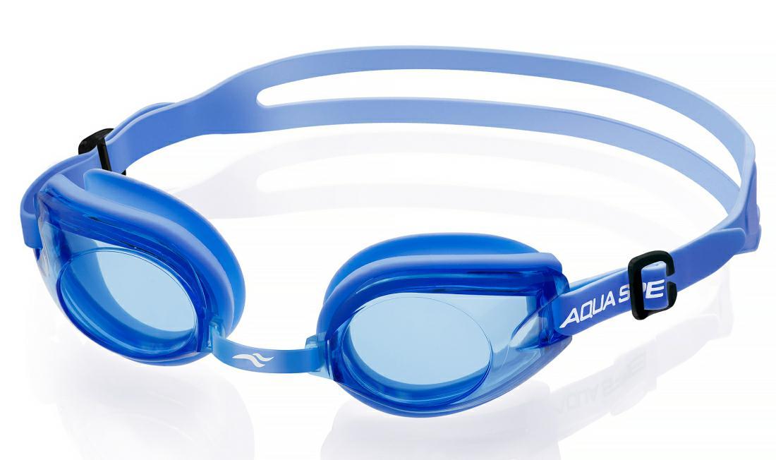 Okulary pływackie na basen dla młodzieży Avanti kol.01 Aqua Speed
