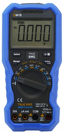 OW18B cyfrowy miernik uniwersalny True Rms Data Hold Ncv Bluetooth Owon