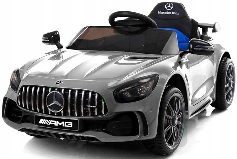Auto na Akumulator Mercedes Gtr Srebrny Lakierowany