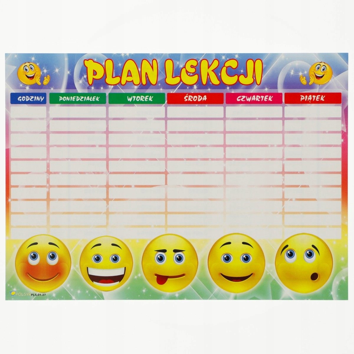 Plan lekcji Marka Polsyr