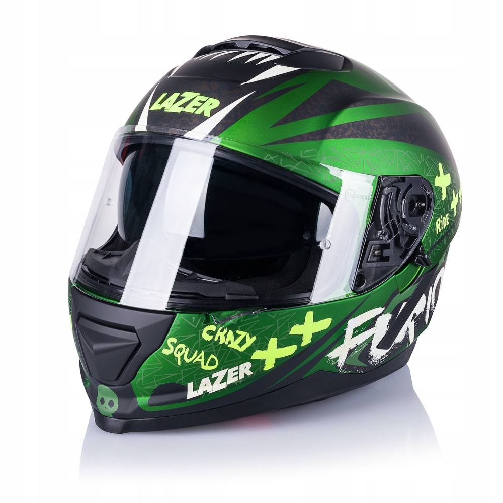 Kask LAZER Rafale Ride Oni green matowy Typ Integralne / Pełne