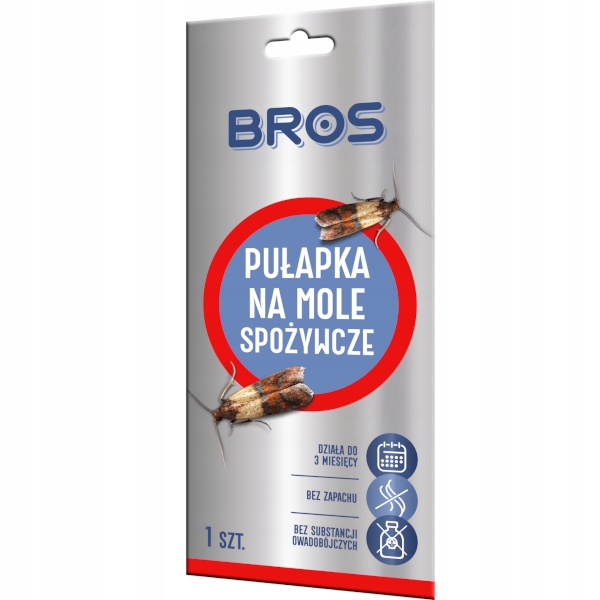 

Bros Pułapka na Mole spożywcze 1 sztuka