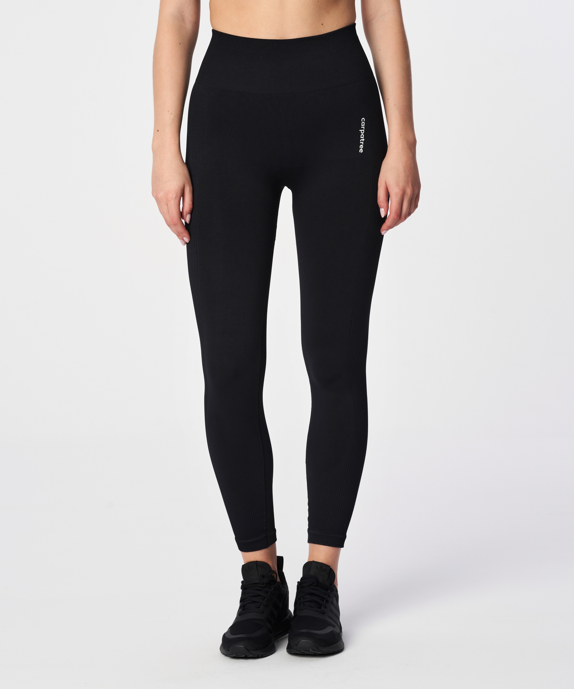 LEGGINSY CZARNE BEZSZWOWE FITNESS CARPATREE - XS Marka Carpatree