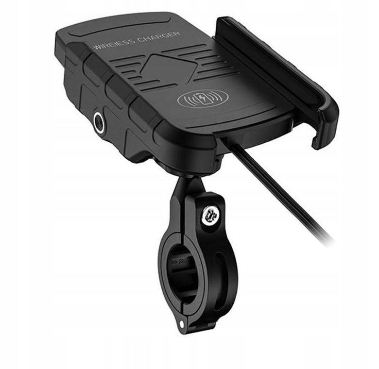 UCHWYT DO TELEFONU – MOTOCYKLOWY – BEZPRZEWODOWY