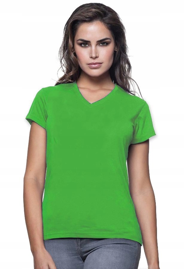

Przewiewna koszulka damska Comfort v-neck Jhk L