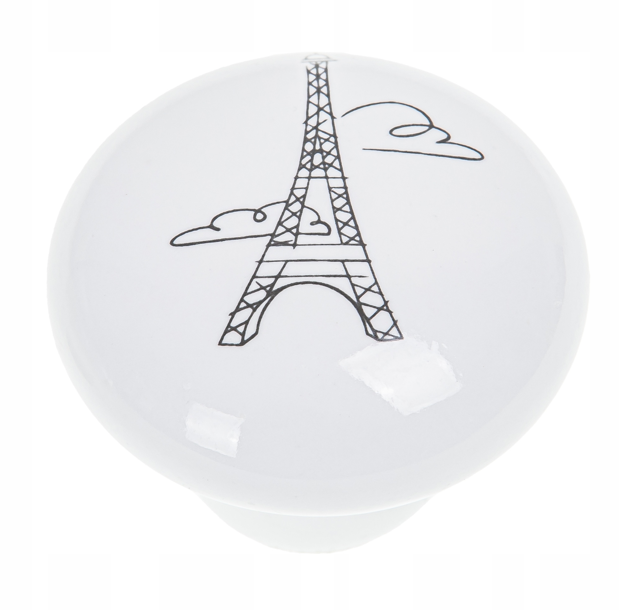 

Gałka Porcelanowa Paris 4 cm wieża eiffla