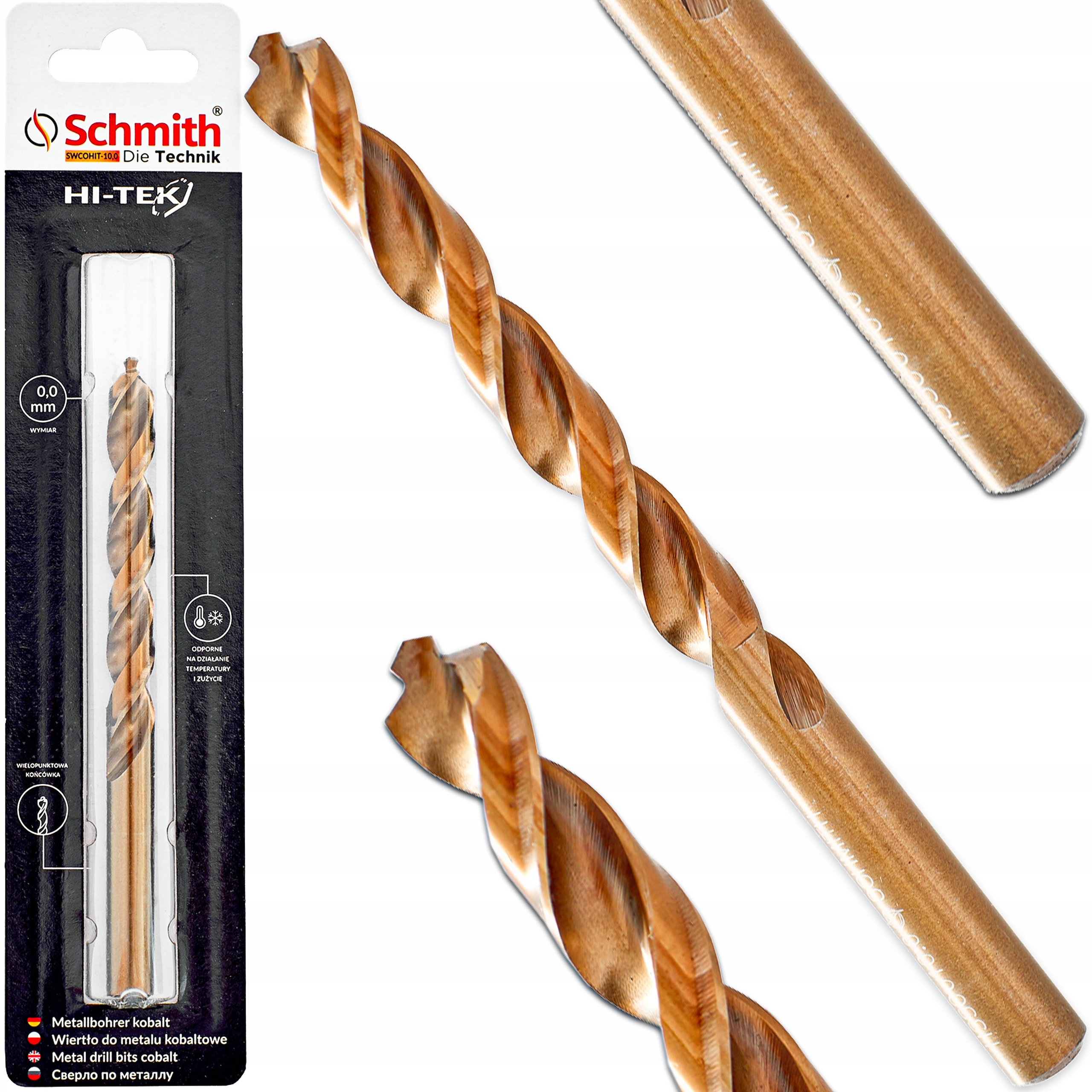 

Schmith Wiertło Metal Kobaltowe Pilotujące 7 MM