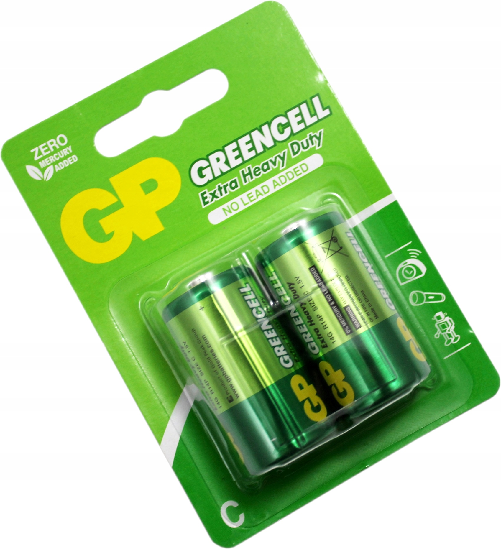 

Bateria Alkaliczna R14 Greencell 1,5V Net-net 2szt