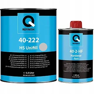 Podklad Unifill 40-222 Q-Refinish Hs 4:1 3,5L sivý