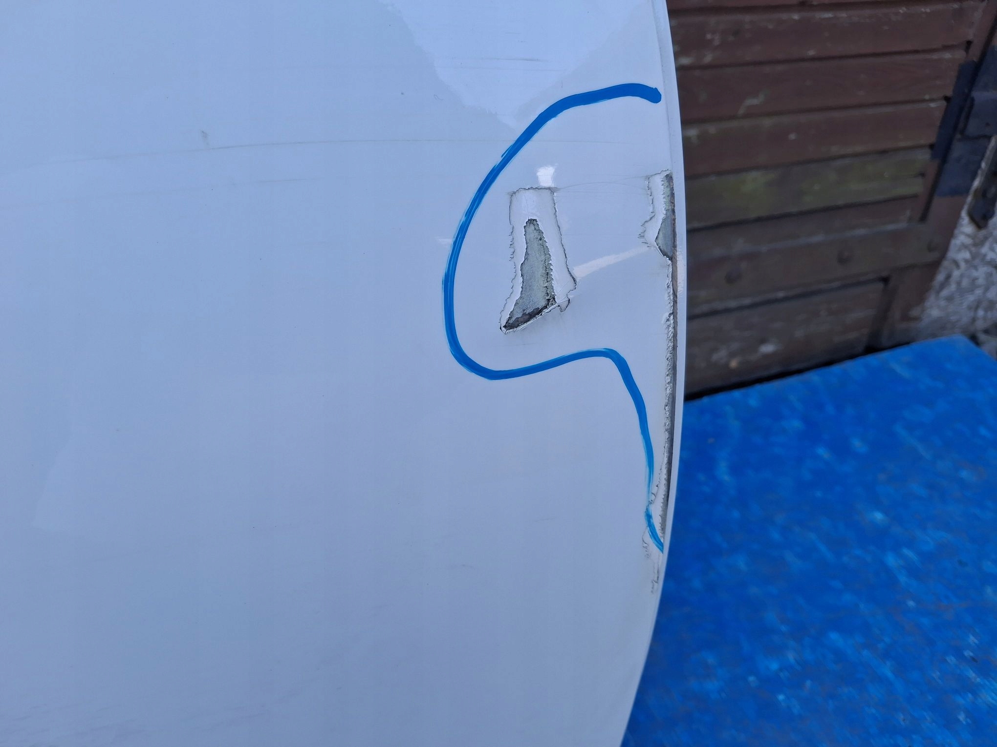door right rear. VW PASSAT B8 KOMBI 2014R->