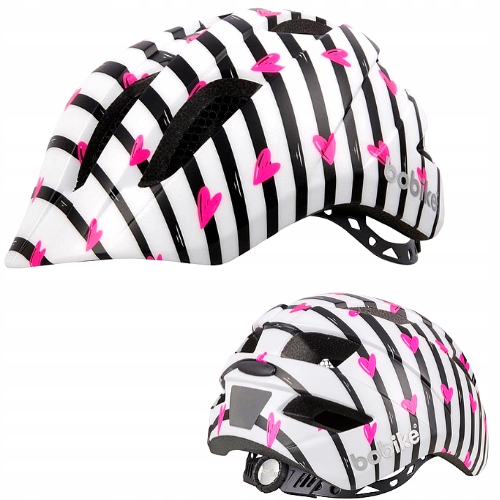 

Kask Rowerowy Bobike Kids Plus S 52-56 Pinky Zebra