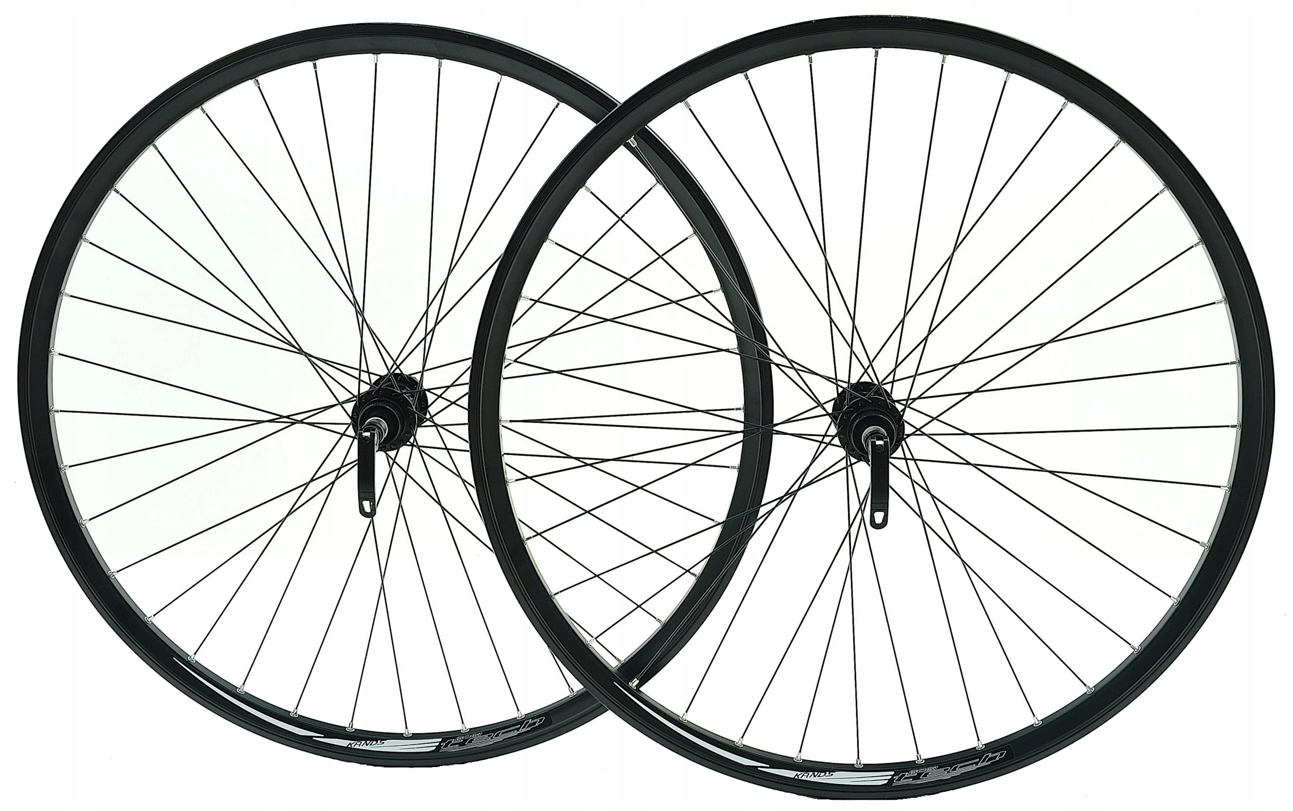 KOMPLET KOŁO ROWEROWE 28 CALI PRZEDNIE TYLNE KASETA CENTERLOCK FH-QC300